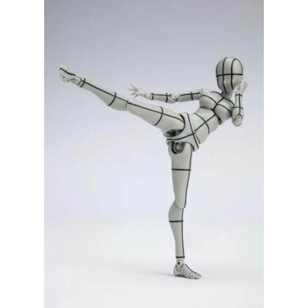 Figura Wireframe Gray Color Version S.H. Figuarts Body Chan Kentaro Yabuki 14cm Tamashii Nations - Collector4U.com