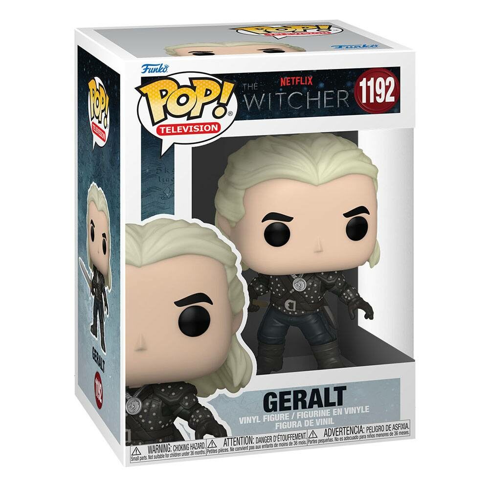 Funko Geralt The Witcher POP! TV Vinyl Figura 9cm caja