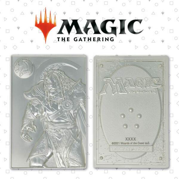 Lingote Ajani Goldmane Limited Edition (plateado) Magic the Gathering - Collector4U.com