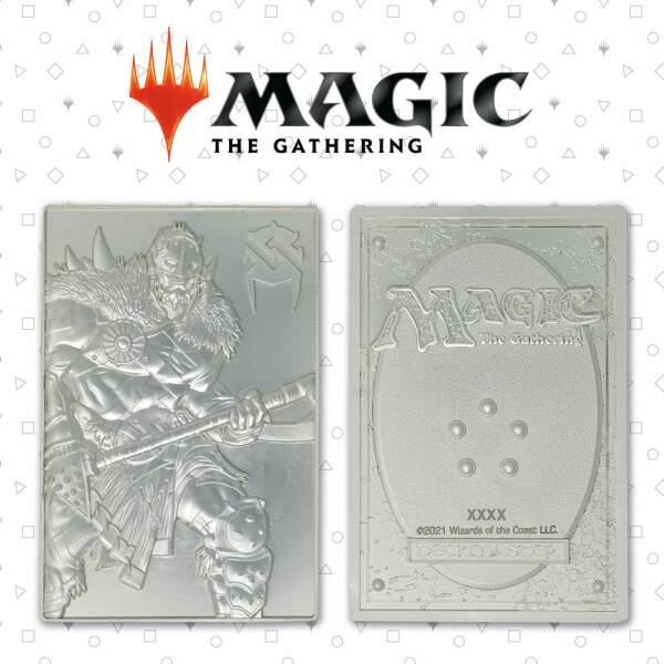 Lingote Garruk Wildspeaker Limited Edition (plateado) Magic the Gathering - Collector4U.com