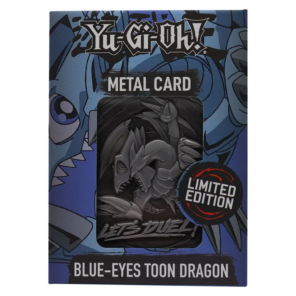 Réplica Card Blue Eyes Toon Dragon Yu-Gi-Oh! Limited Edition FaNaTtik - Collector4u.com