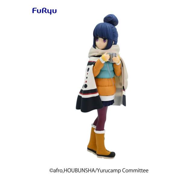 Estatua Special Rin Shima Laid-Back Camp PVC 17cm Furyu - Collector4U.com