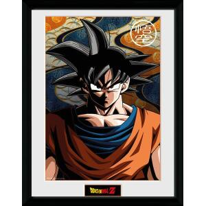 Dragon Ball Z Póster Enmarcado Son Goku 45 x 34 cm