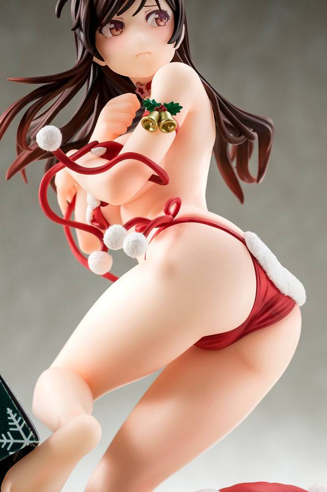 Estatua Mizuhara Chizuru in a Santa Claus Bikini De Fluffy Rent-A-Girlfriend PVC 1/6 24cm Hakoiri Musume Inc. - Collector4u.com