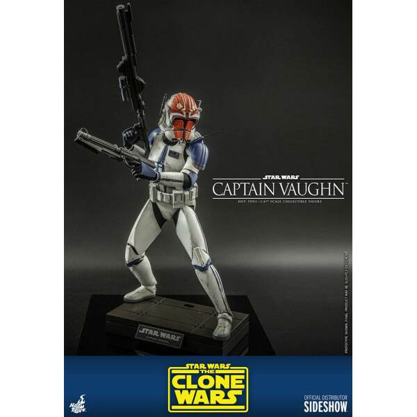 Figura Captain Vaughn Star Wars The Clone Wars 1/6 30cm Hot Toys - Collector4U.com