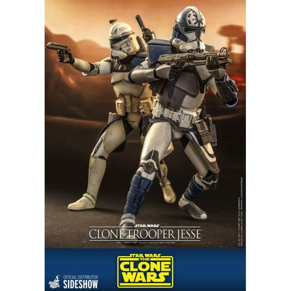Figura Clone Trooper Jesse Star Wars The Clone Wars 1/6 30cm Hot Toys - Collector4U.com