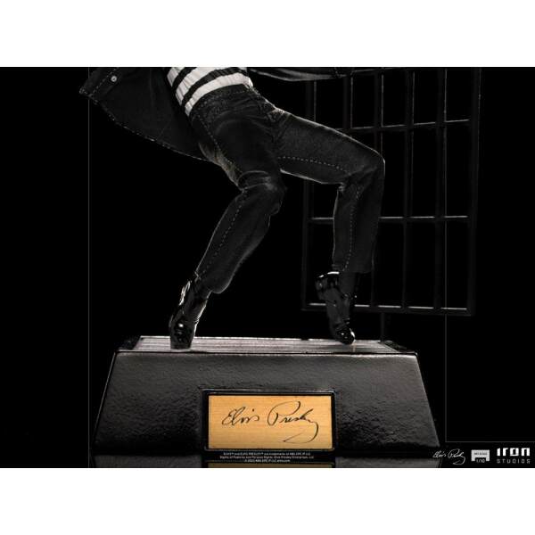 Estatua Elvis Presley Jailhouse Rock 1/10 Art Scale 23cm Iron Studios - Collector4U.com
