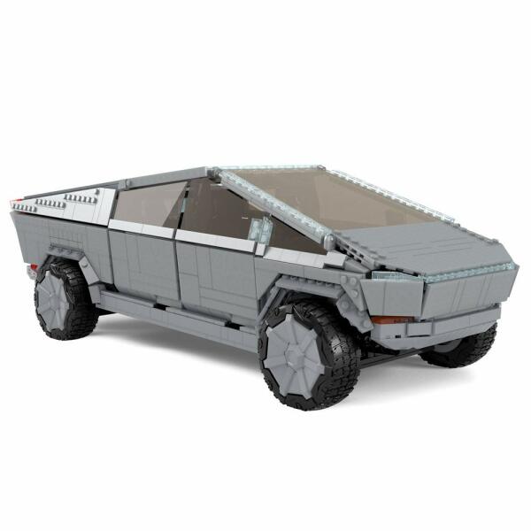 Kit de Construcción Tesla  Mega Construx Cybertruck 48cm Mattel - Collector4U.com