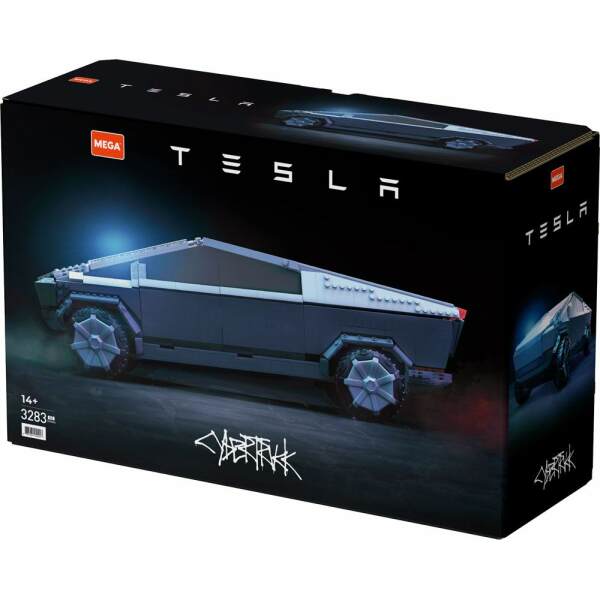 Kit de Construcción Tesla  Mega Construx Cybertruck 48cm Mattel - Collector4U.com