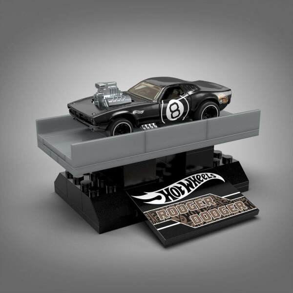 Kit de Construcción Rodger Dodger Hot Wheels Mega Construx 31 cm Mattel - Collector4U.com