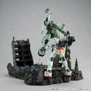 Diorama GS02 Ruins at New Yark Mobile Suit Gundam PVC Realistic Model Series G Escenario Megahouse - Collector4u.com