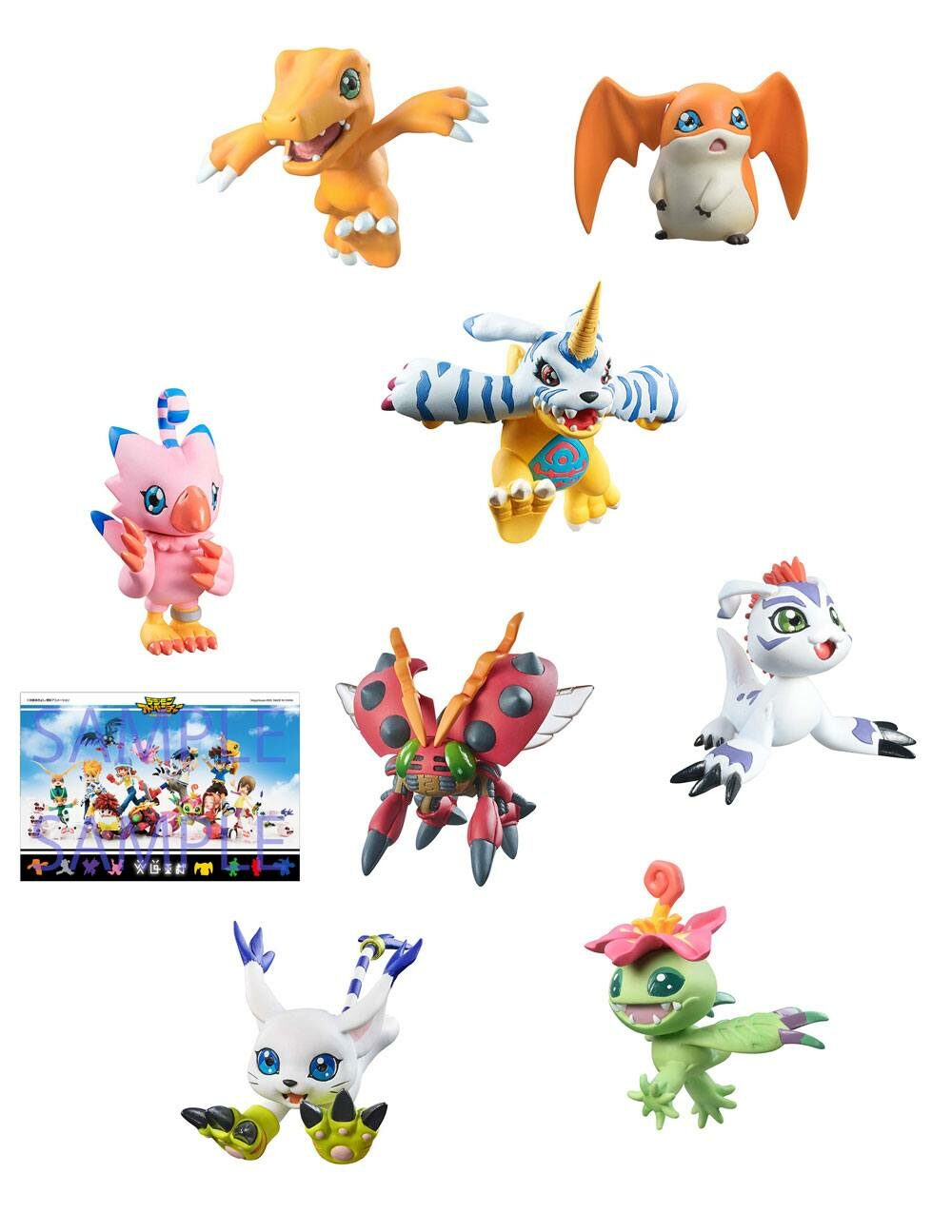 Figuras Mix Digimon Adventure Digicolle! Series Pack de 8 Special Edition 5 cm Megahouse - Collector4u.com