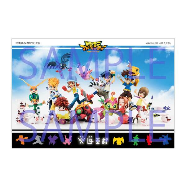 Figuras Mix Digimon Adventure Digicolle! Series Pack de 8 Special Edition 5 cm Megahouse - Collector4U.com