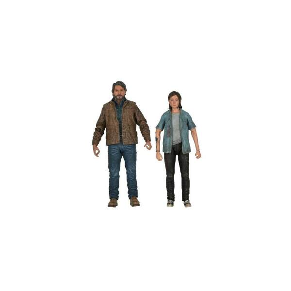 Pack de 2 Figuras Ultimate Joel and Ellie The Last of Us Part II 18cm NECA - Collector4U.com