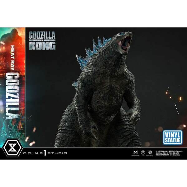 Estatua Heat Ray Godzilla Godzilla vs. Kong Vinilo 42 cm Prime 1 Studio - Collector4U.com