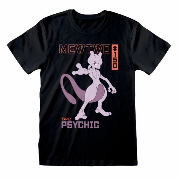 Camiseta Mewtwo Pokemon talla XL