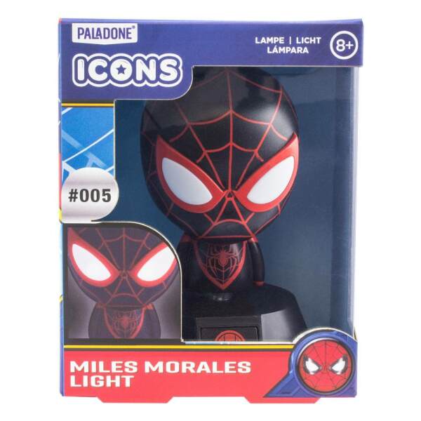Lámpara Icon Miles Morales Spider-Man Paladone - Collector4U.com