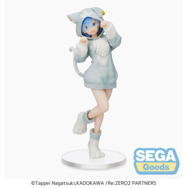 Estatua Rem The Great Spirit Pack Re:Zero Starting Life in Another World PVC SPM 22cm Sega Goods - Collector4U.com