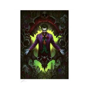 Litografia The Joker DC Comics Wild Card 46 x 61 cm – Sin enmarcar – Sideshow - Collector4u.com