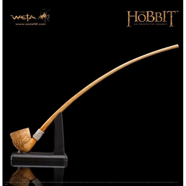 Réplica La Pipa de Bilbo Bolsón El Hobbit Un Viaje Inesperado 1/1 35 cm Weta - Collector4U.com