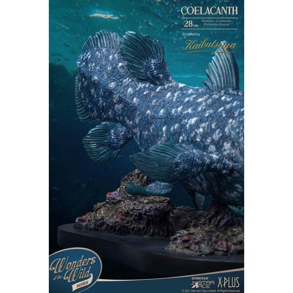 Estatua Coelacanth Normal Version Wonders of the Wild 28cm X-Plus - Collector4U.com