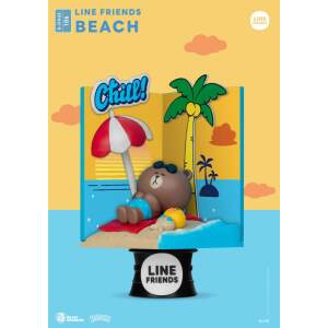 Diorama Beach Line Friends PVC D-Stage 16 cm Beast Kingdom - Collector4U.com