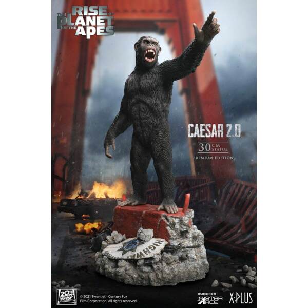 Estatua Caesar 2.0 Deluxe Version El origen del planeta de los simios 30cm Star Ace Toys - Collector4U.com