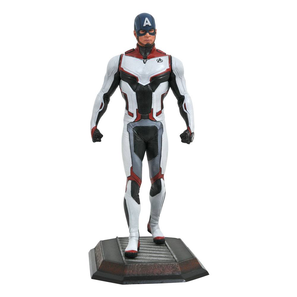 Estatua Captain America (Team Suit) Avengers Endgame Marvel Movie Gallery 23 cm Diamond Select