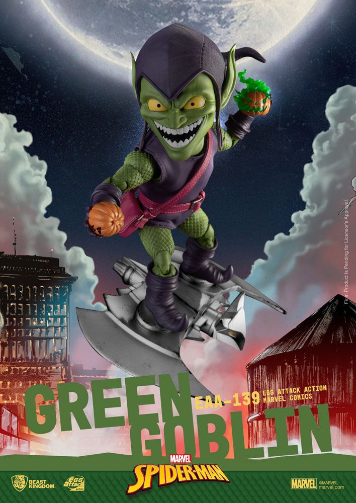 Figura Green Goblin Marvel Comics Egg Attack Action 17cm Beast Kingdom - Collector4U.com