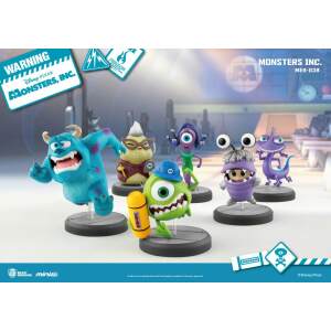 Pack de 6 Figuras Monstruos S.A. Mini Egg Attack 10cm Beast Kingdom - Collector4U.com