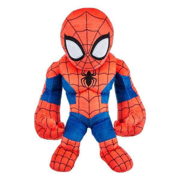 Peluche Spider-Man con sonido Marvel Bash N Brawl 30 cm Mattel - Collector4U.com
