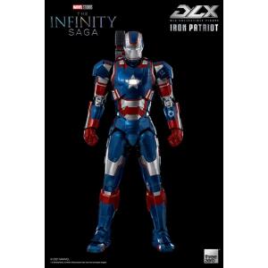 Figura Iron Patriot Infinity Saga Marvel 1/12 DLX 17cm ThreeZero