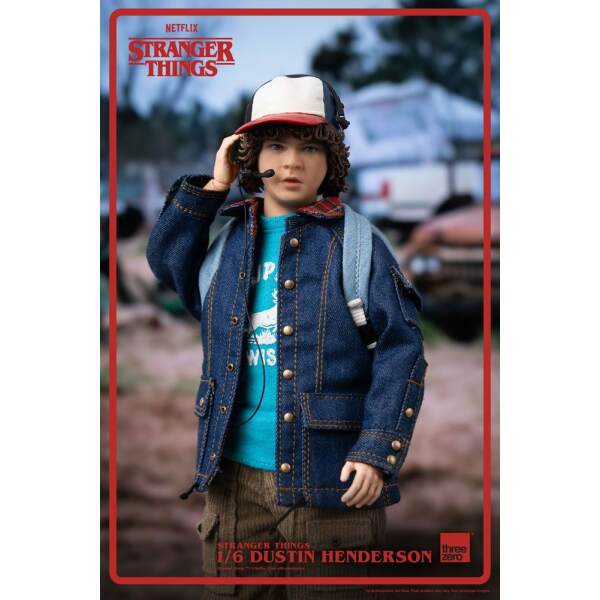 Figura Dustin Henderson Stranger Things 1/6 23 cm ThreeZero - Collector4U.com