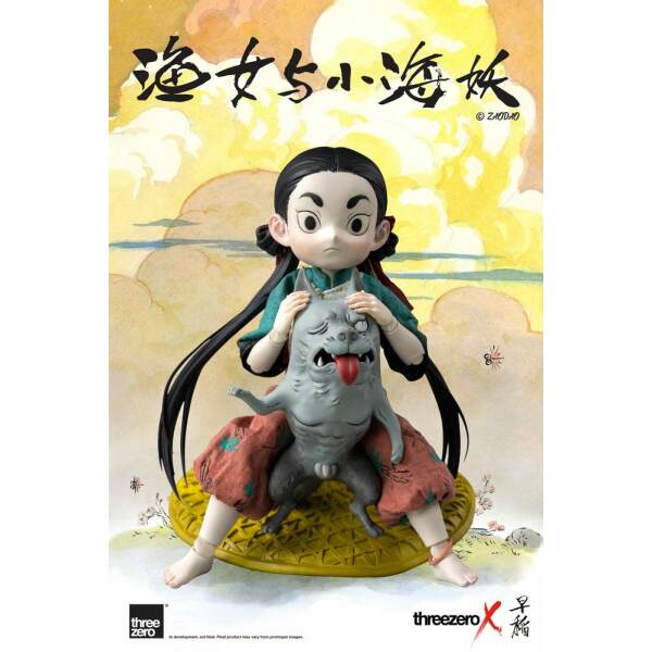 Estatuas Fishergirl and Little Sea Elf Zao Dao 1/6 Standard Edition 15 cm ThreeZero - Collector4U.com