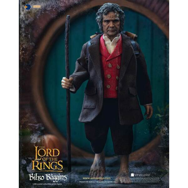 Figura Bilbo Baggins El Señor de los Anillos 1/6 20 cm Asmus Toys - Collector4U.com