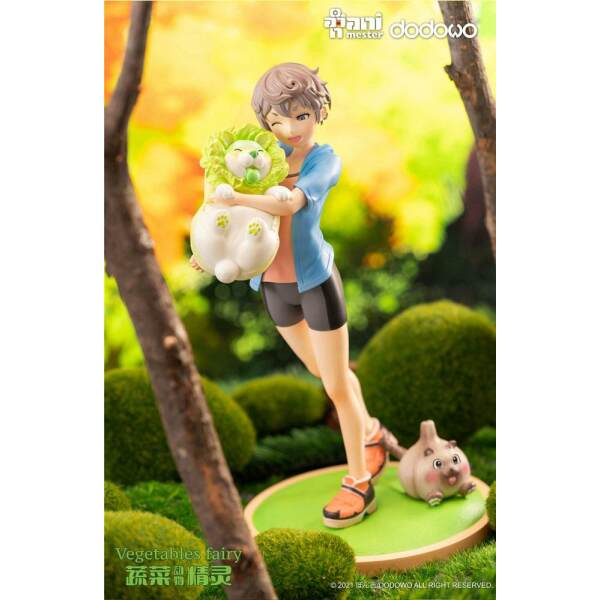 Estatua Sai and Cabbage Dog Original Character 1/7 Vegetable Fairies 25 cm AniMester - Collector4U.com