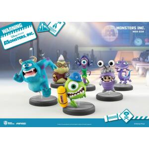 Pack de 6 Figuras Monstruos S.A. Mini Egg Attack 10cm Beast Kingdom collector4u.com