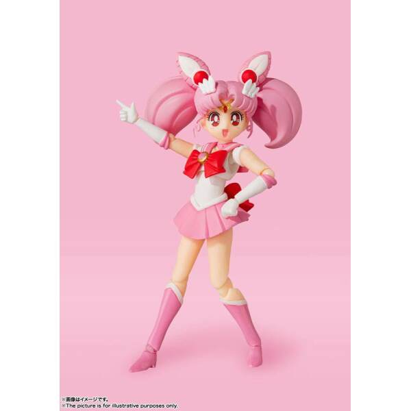 Figura Sailor Chibi Moon Sailor Moon S.H. Figuarts Animation Color Edition 10 cm Bandai - Collector4U.com