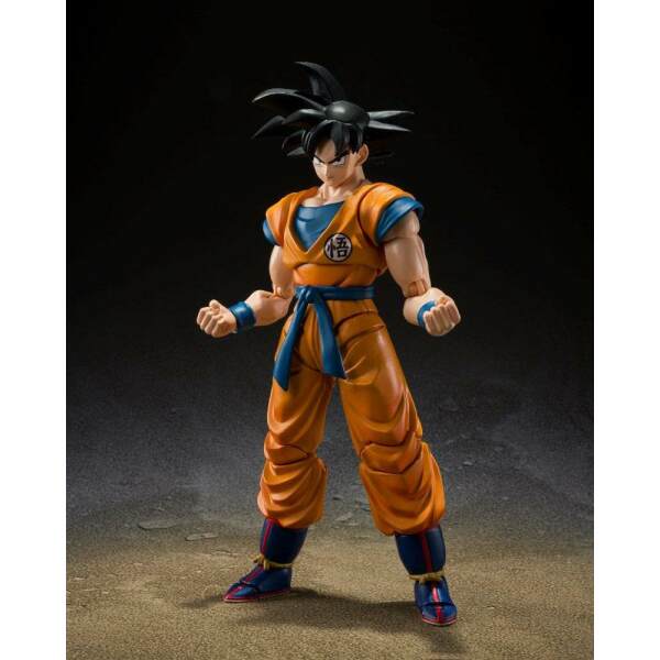 Figura Son Goku Dragon Ball Super: Super Hero S.H. Figuarts 14 cm Bandai - Collector4U.com