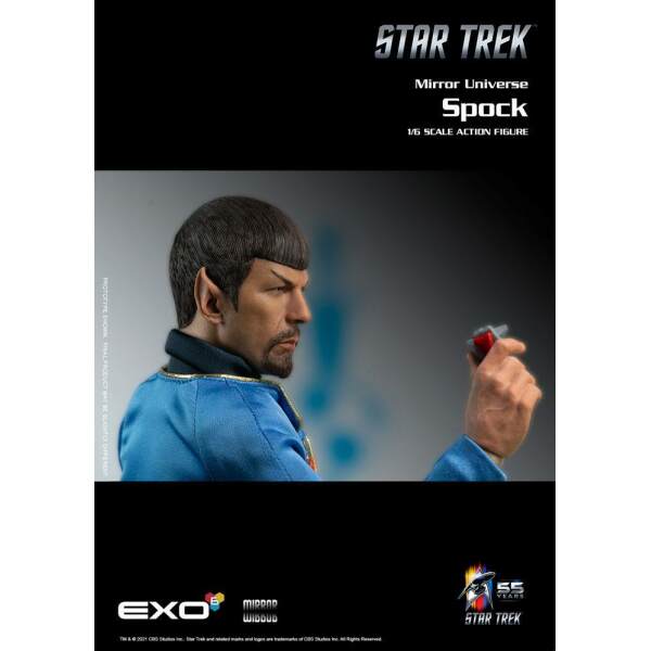 Figura Spock Star Trek: The Original Series 1/6 Mirror Universe 30 cm EXO-6 - Collector4U.com