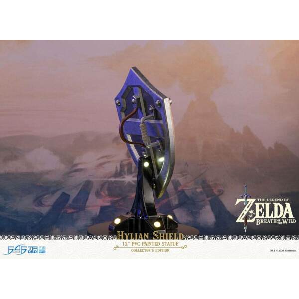 Estatua Hylian Shield The Legend of Zelda Breath of the Wild PVC Collector's Edition 29 cm First 4 Figures - Collector4U.com