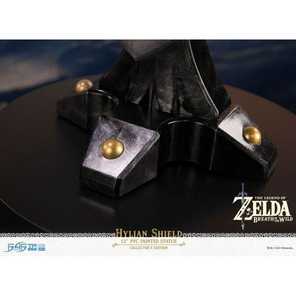 Estatua Hylian Shield The Legend of Zelda Breath of the Wild PVC Collector's Edition 29 cm First 4 Figures - Collector4U.com