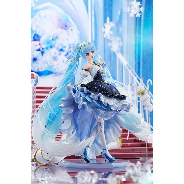 Estatua Snow Miku Snow Princess Ver. Character Vocal Series 01 1/7 23cm GSC - Collector4U.com