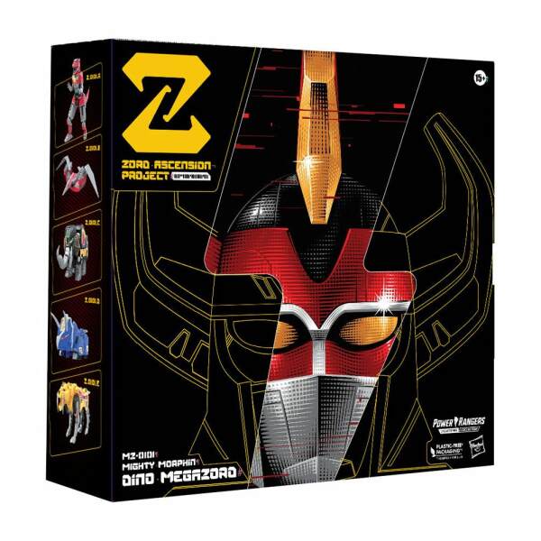 Figura Dino Megazord Mighty Morphin Power Rangers Lightning Collection Zord Ascension Project 2022 1/144 28cm Hasbro - Collector4U.com