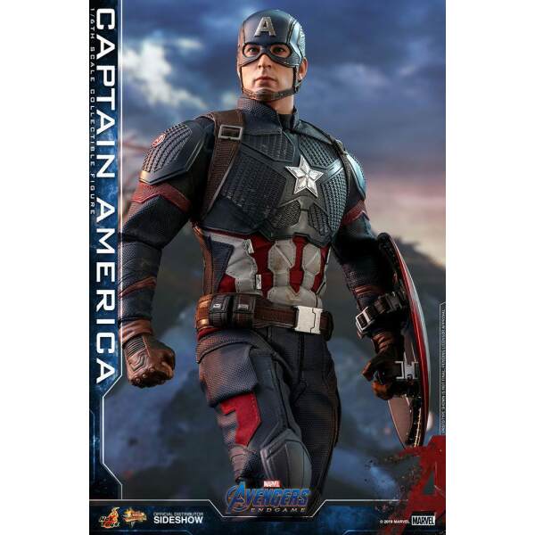 Figura Capitán America Vengadores: Endgame Movie Masterpiece 1/6 31 cm Hot Toys - Collector4U.com