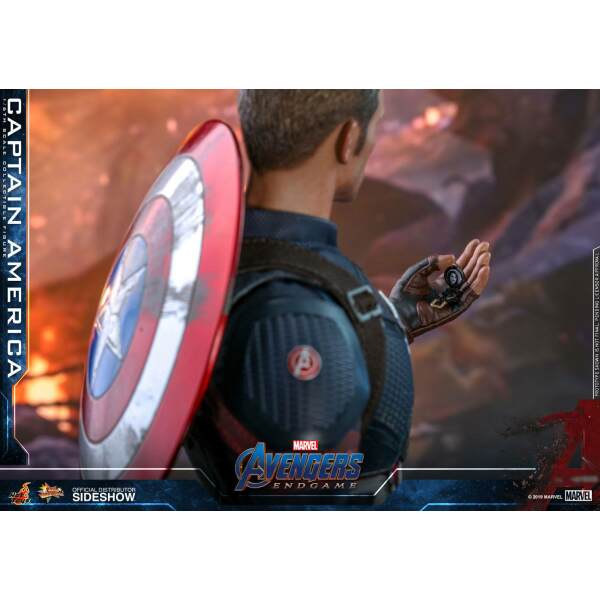 Figura Capitán America Vengadores: Endgame Movie Masterpiece 1/6 31 cm Hot Toys - Collector4U.com