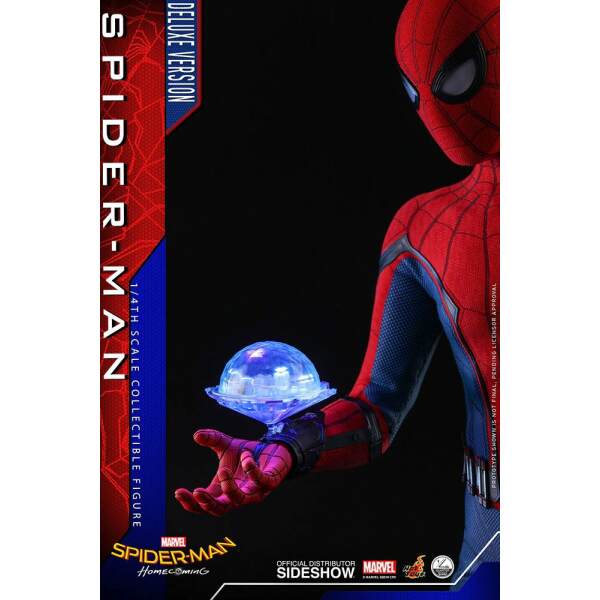 Figura Spider-Man Spider-Man: Homecoming Quarter Scale Series 1/4 Deluxe Version 44 cm Hot Toys - Collector4U.com