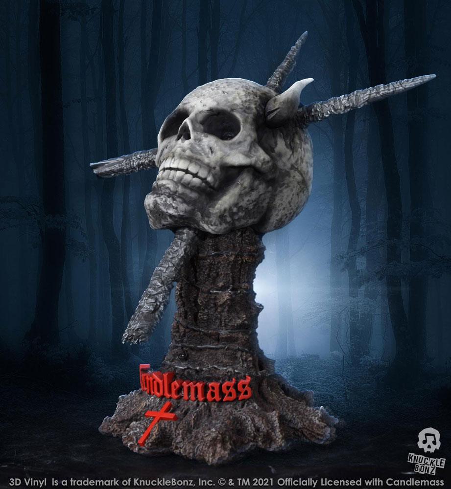 Estatua Candlemass Epicus Doomicus Metallicus 3D Vinyl 25x25cm Knucklebonz - Collector4u.com