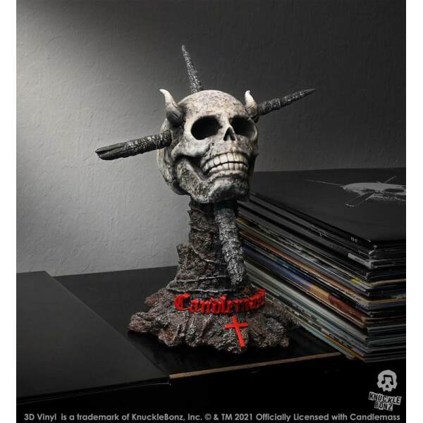 Estatua Candlemass Epicus Doomicus Metallicus 3D Vinyl 25x25cm Knucklebonz - Collector4U.com