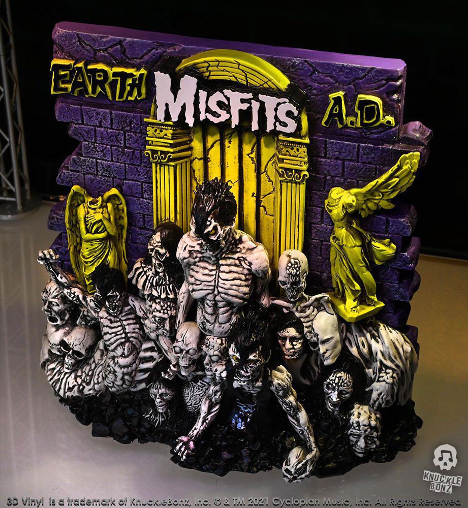 Estatua Misfits 3D Vinyl Earth A.D. 25 x 26 cm Knucklebonz - Collector4u.com